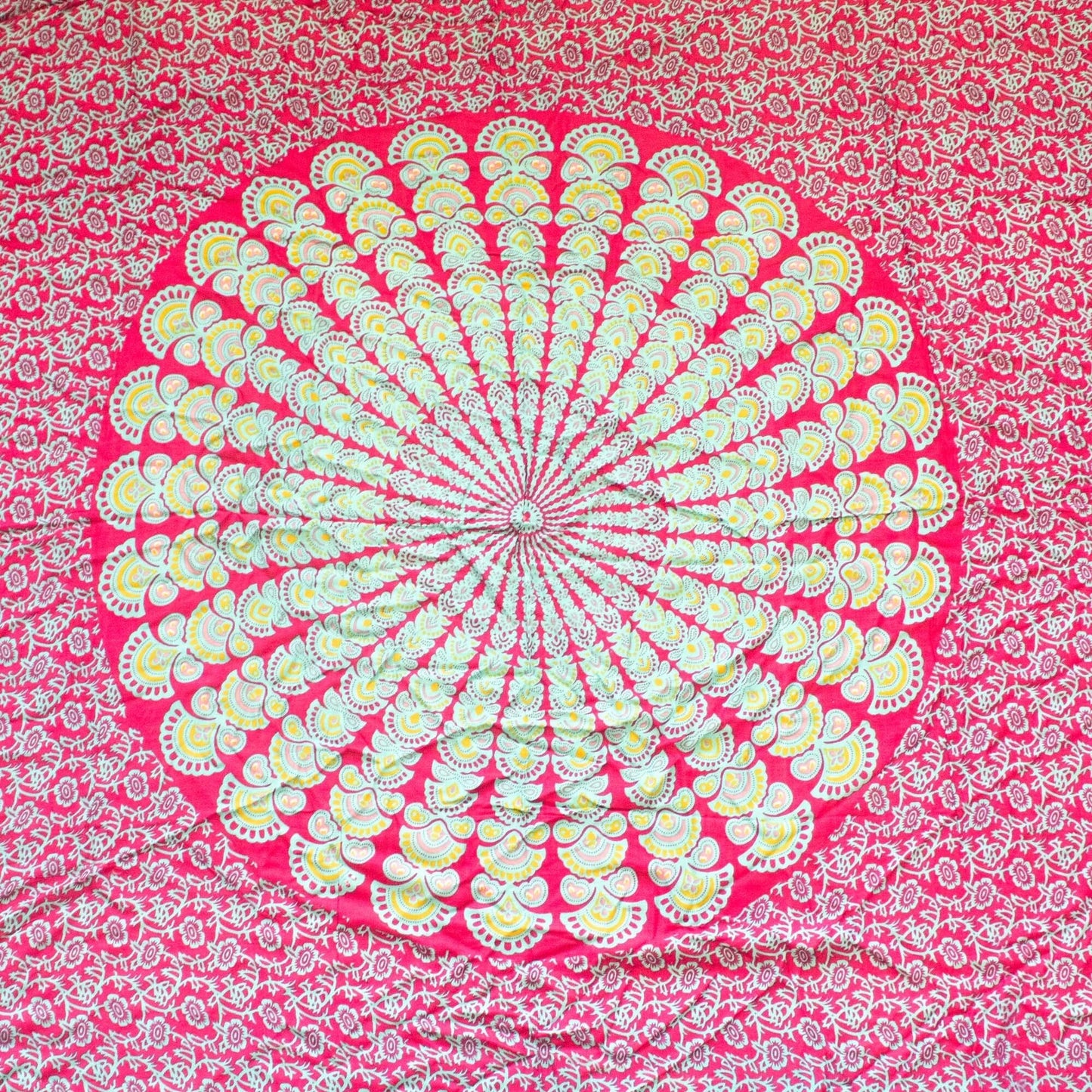 Teal Purple Mandala Sarongs