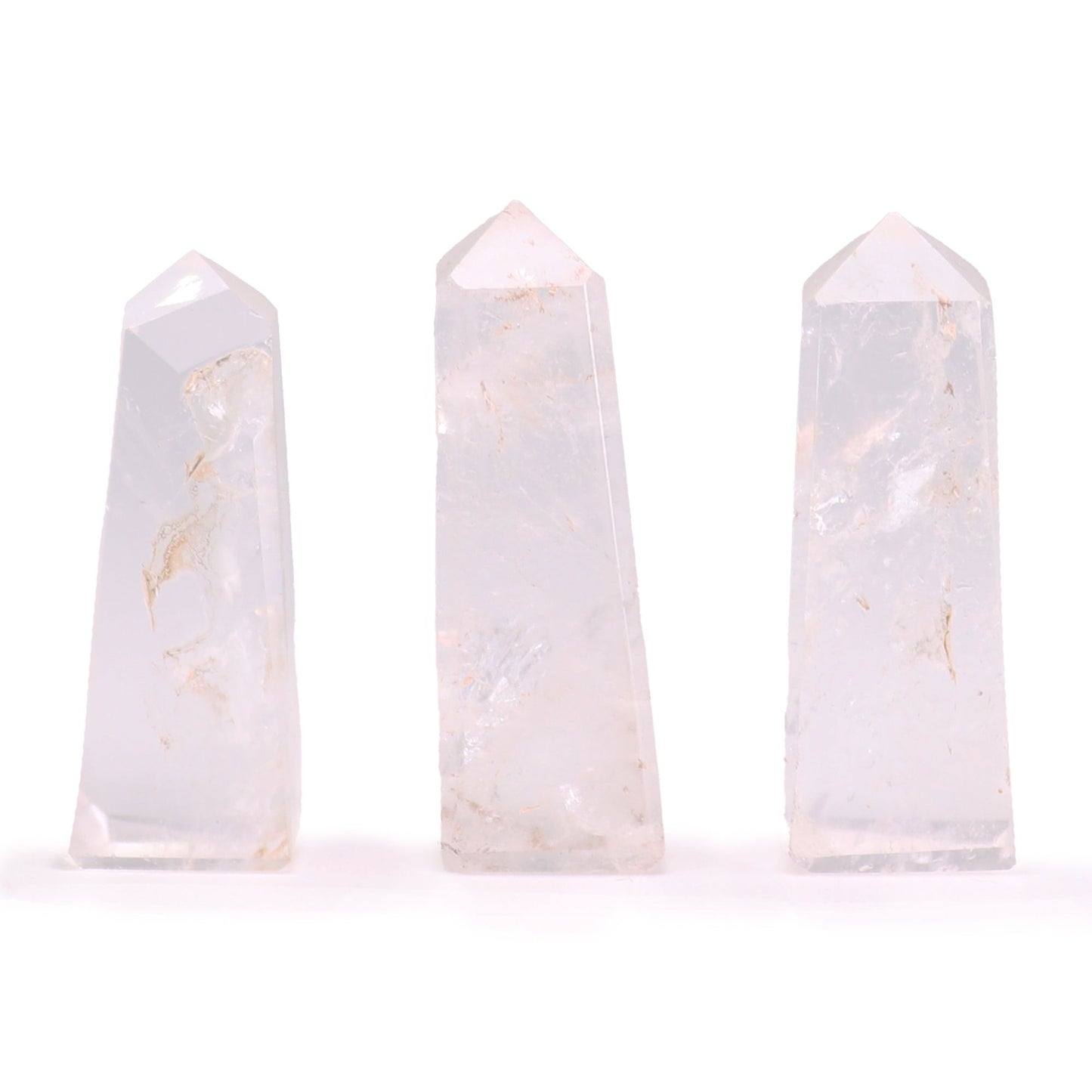 Gemstone Obelisk Point approx 5cm - Clear Quartz