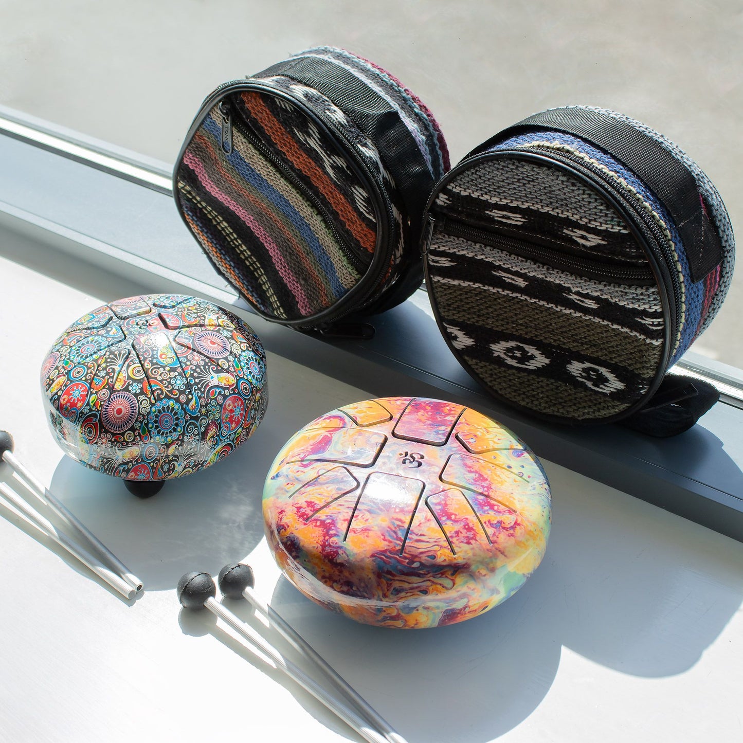 Low Med Hapi Drum Atlas- 14x7cm