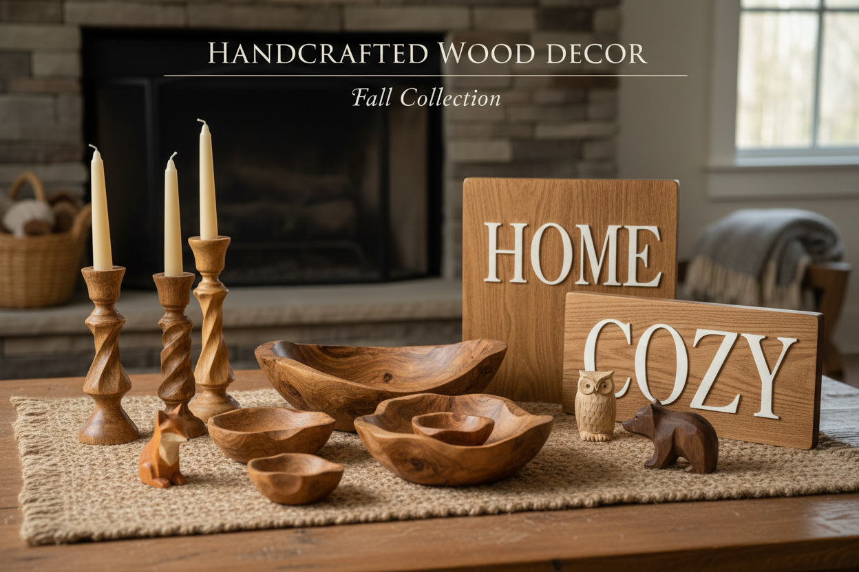Handcrafted Wood Decor