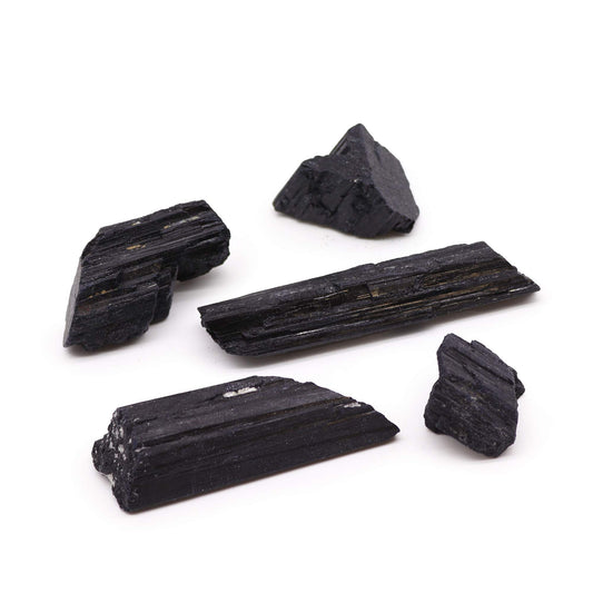 Mineral Specimens - Indian Tourmaline 1kg (approx 20-30 pieces - 5-10cm)