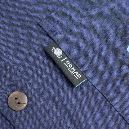 Nomad Sari Kathmandu Shirt - Indigo - XL