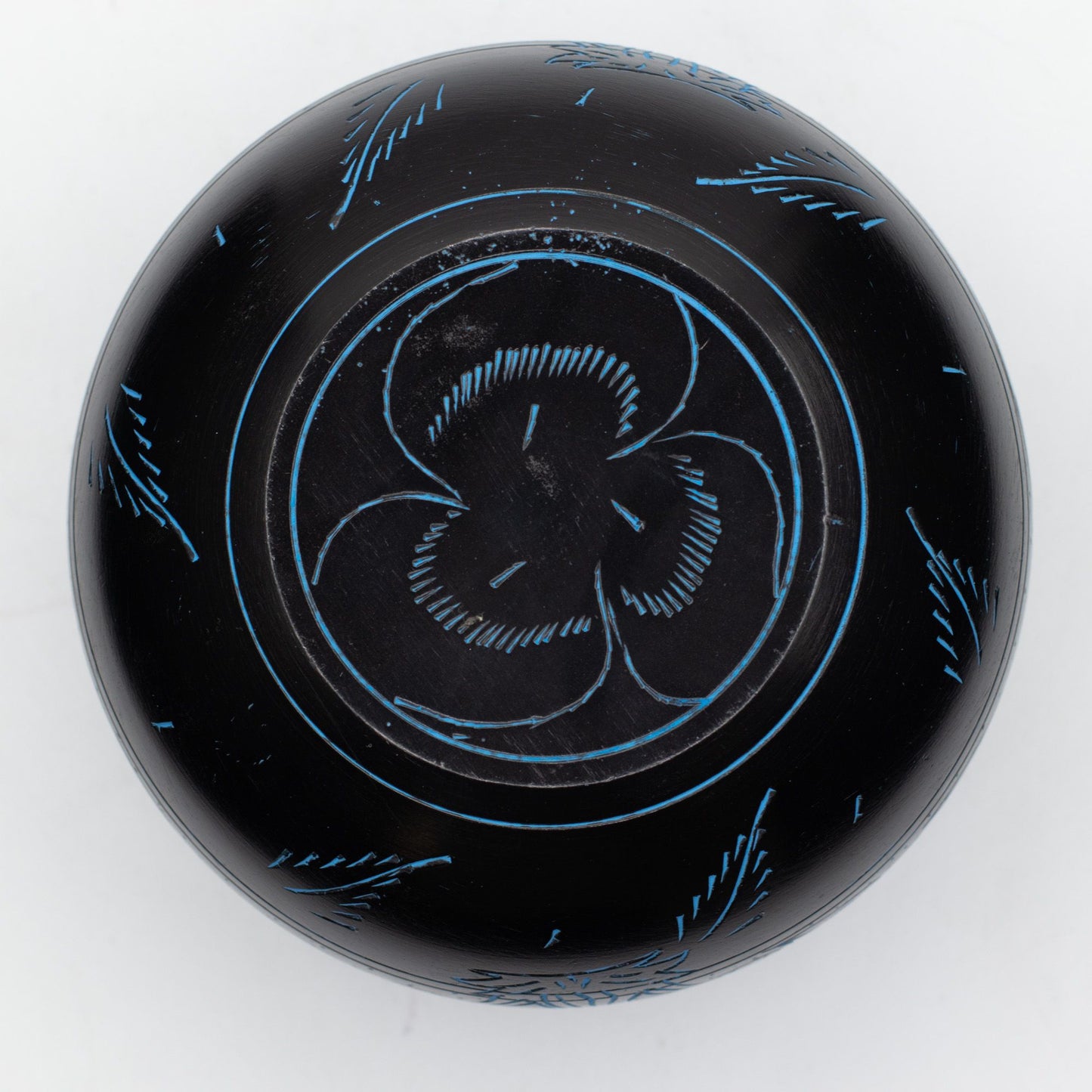 Cauldron Singing Bowl - Magic Mushroom - Blue (15cm)