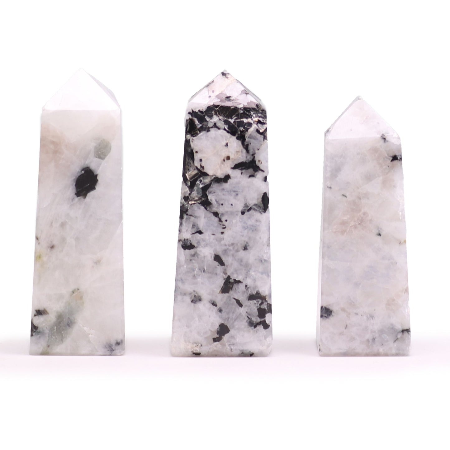 Gemstone Obelisk Point approx 5cm - Moonstone
