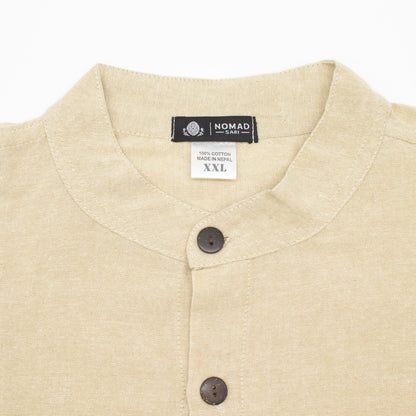 Nomad Sari Kathmandu Shirt - Stone - XXL