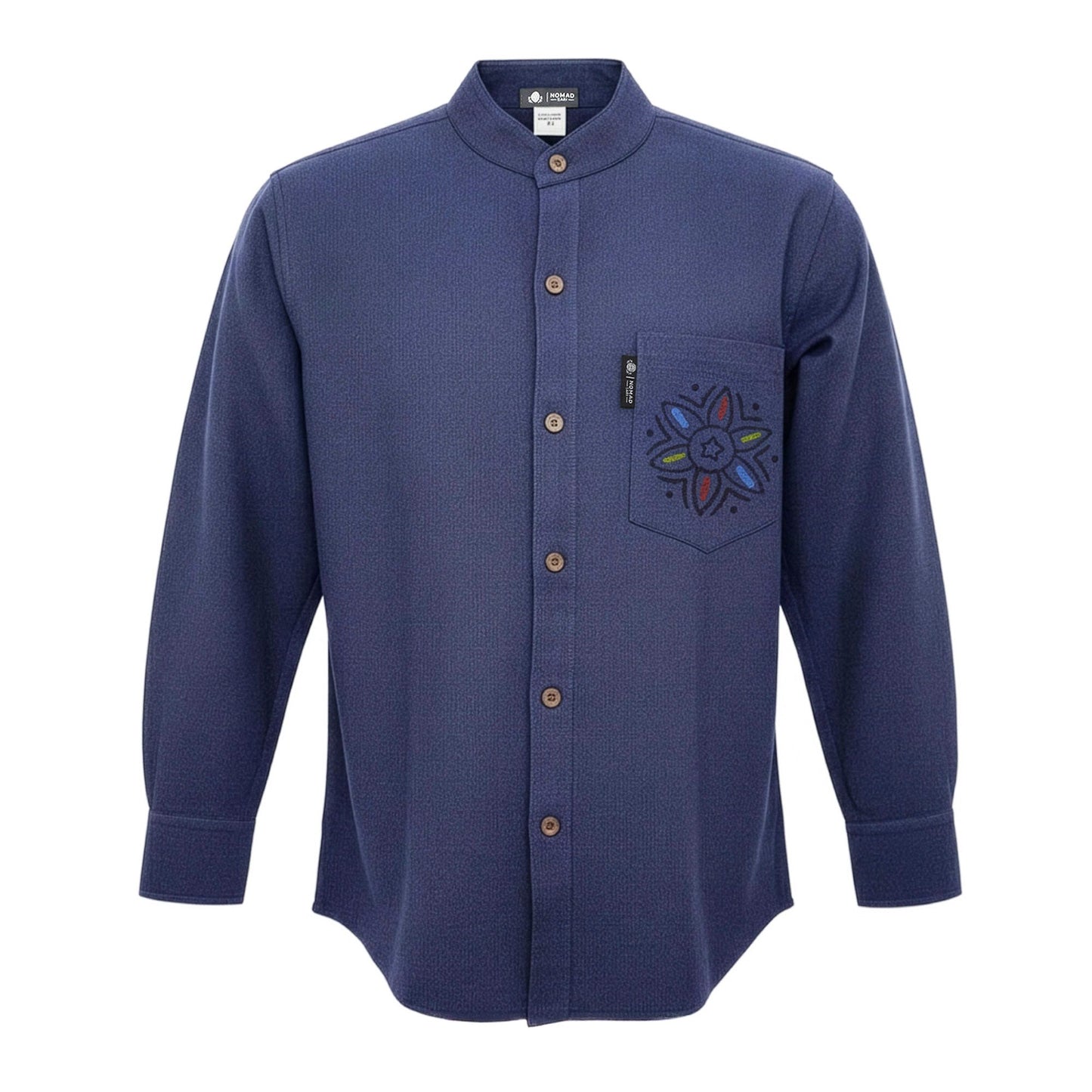 Nomad Sari Kathmandu Shirt - Indigo - Large