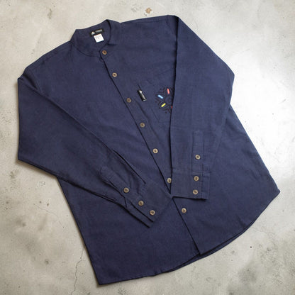 Nomad Sari Kathmandu Shirt - Indigo - Large
