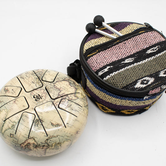 Low Med Hapi Drum Atlas- 14x7cm
