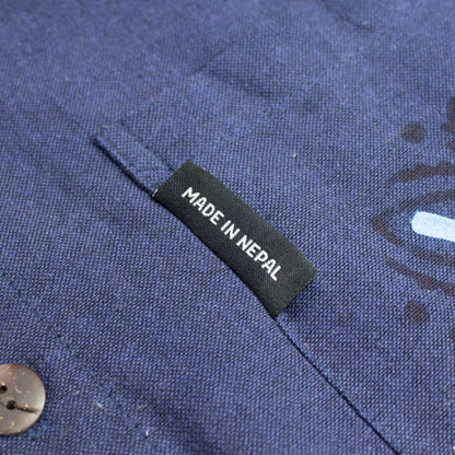 Nomad Sari Kathmandu Shirt - Indigo - Large