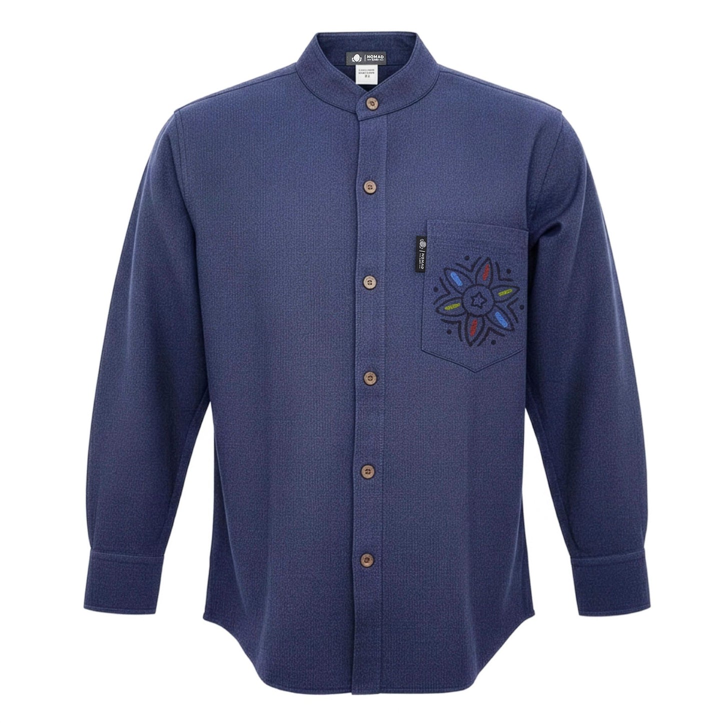 Nomad Sari Kathmandu Shirt - Indigo - XL